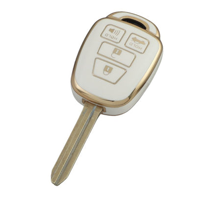 Toyota Key Cover - 4 button keyblade (2012+) | Corolla, Camry, Yaris, RAV4 Key fob cover. | Toyota Accessories