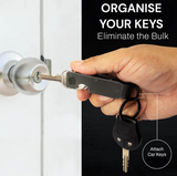 Premium Key Organiser - Metal Key Holder | Fits up to 5 standard keys