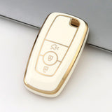 Ford Key Cover for Mustang, Ranger, Escape, Everest etc | 3 button | Keysleeves key fob covers