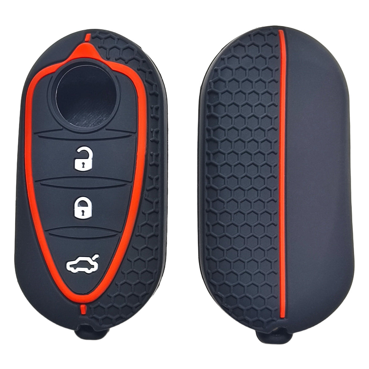 Alfa Romeo key cover - Flip key | Silicone key cover | 159, Giulietta, Mito