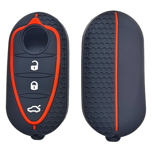 Alfa Romeo key cover - Flip key | Silicone key cover | 159, Giulietta, Mito
