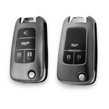 Holden Key Cover - 3 and 4 button Metallic Flip key | Trailblazer, Colorado, Commodore, Barina, Cruze |key fob cover accessory