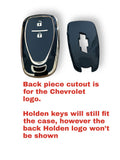 Holden and Chevrolet Key Cover - 2 button | Astra, Cruze, Trax, Commodore, Calais, Equinox | key fob cover accessory
