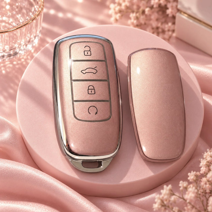 Chery Key Cover - Rose Gold |  Jaecoo J7 J8 | Tiggo and Omoda key fob cover