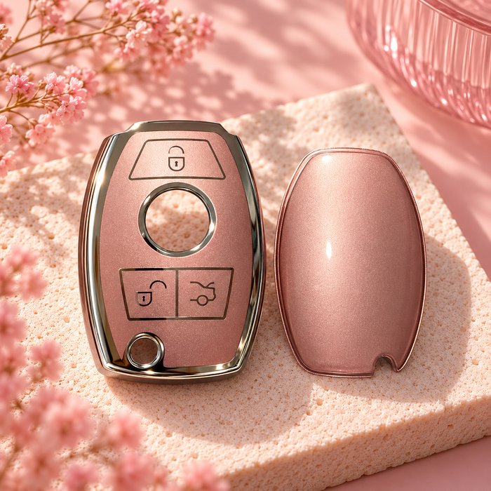 Mercedes-Benz key cover - Rose Gold | fits multiple models - 3 button