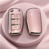 Audi flip key cover - Rose Gold | Car key fob cover protector for multiple Audi models