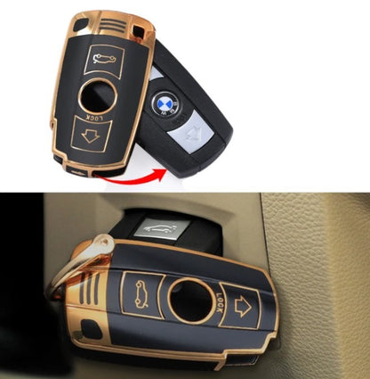 BMW key cover - 3 button | key fob case for X Series, 1 Series, 2 series, 3 series, 5 series
