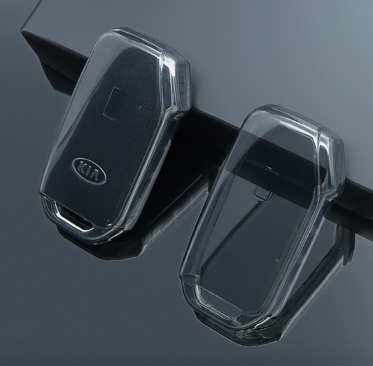 Kia key cover - 3,4 or 5 button Transparent case | Cerato, Seltos, Sorento and sportage (2019+) Car key Cover