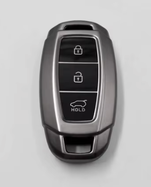 Hyundai key cover - Metallic | i30, tucson, Kona venue Car key accessories | key fob cover