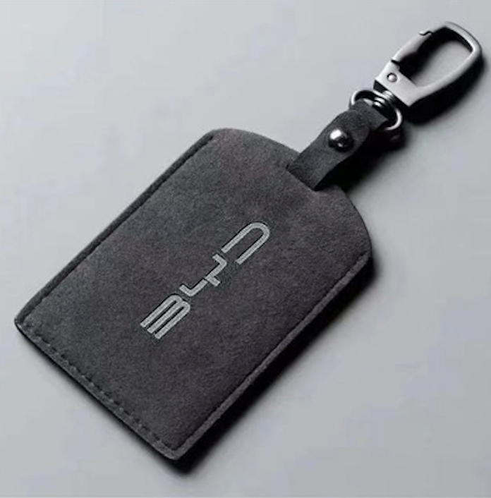 BYD NFC Key Card Holder – Suede protective case