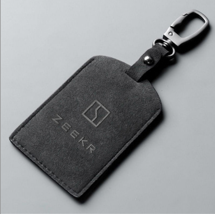 Zeekr NFC Key Card Holder – Suede protective case