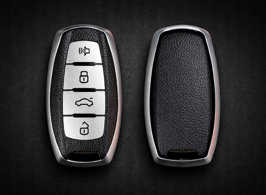 Great Wall / Haval key cover (4 button) - leather look | H1 H4 H6 H7 H9 Jolion | Great Wall Haval accessories | Key fob case Haval | Car gift