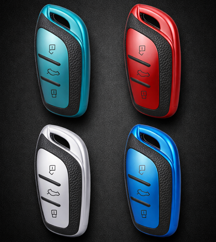 MG Key Cover (2018+) Leather look | MG3, MG4, MG5, HS, ZS, ZST key fob cover | MG Accessories
