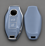 MG Key Cover - Silver Trim | MG7 key fob cover | MG Accessories
