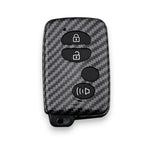Toyota/Subaru key cover for 86, BRZ, WRX, Forester, Landcruiser | carbon fibre design key cover with keychain