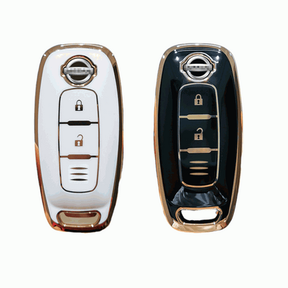Nissan Key Cover 2022+ | 2 or 3 button | Qashqai, X-Trail, Navara, Patrol key fob cover | Nissan Accessories