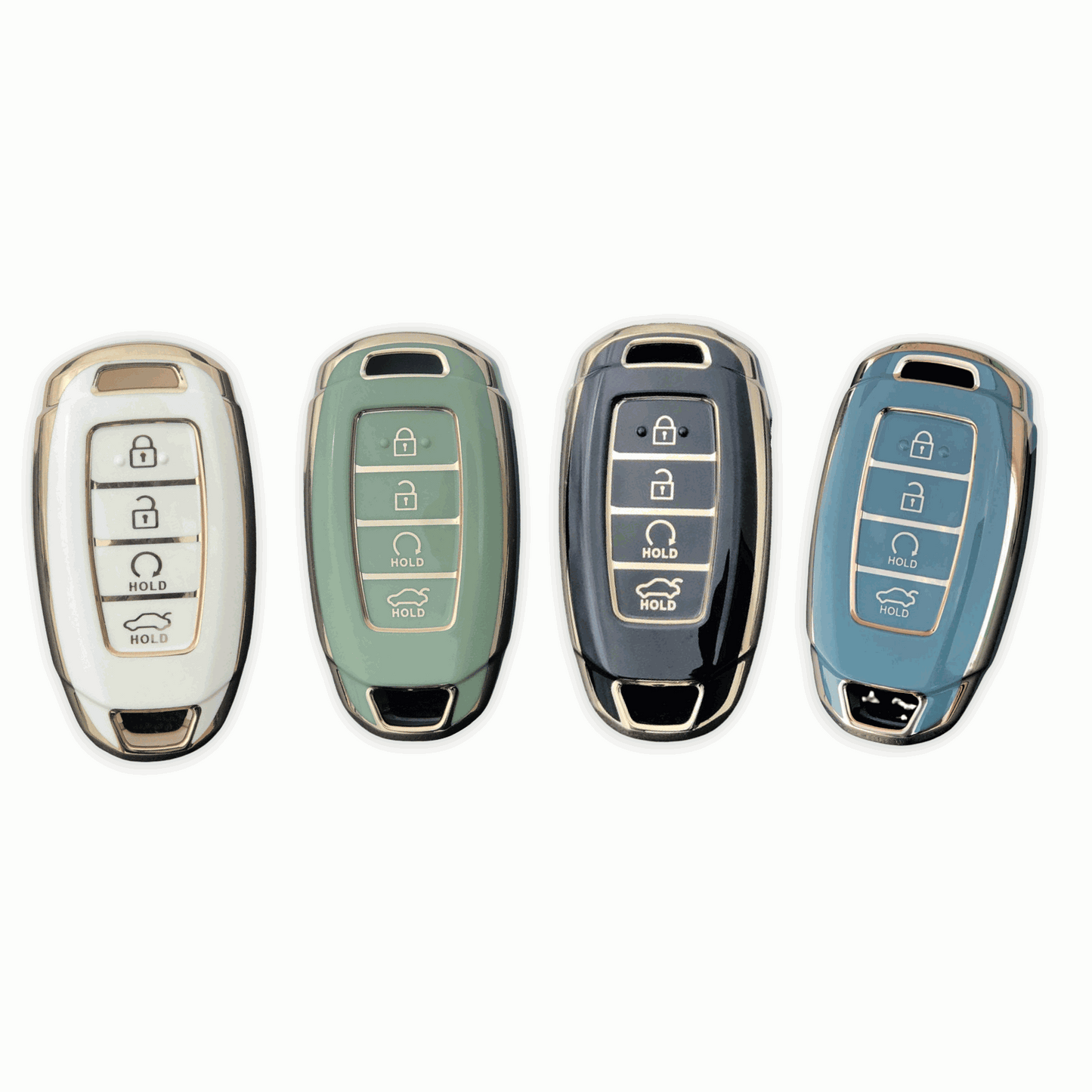 Hyundai key cover | i30, Elantra, Tucson, Kona | Car key protector cover case