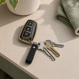 Hyundai Type E key cover in a lifestyle setting