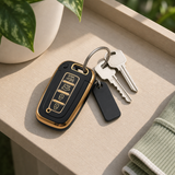 Hyundai Type D key cover in a lifestyle setting