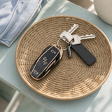 Tesla key cover in a lifestyle setting