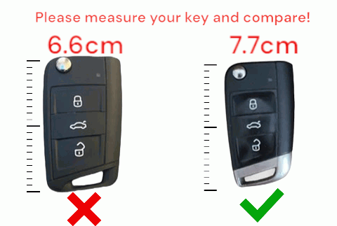 Volkswagen key cover | VW Golf GTI and R | Key cover for Passat, Polo, Tiguan, Touareg.