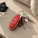 Ford Type E key cover in a lifestyle setting