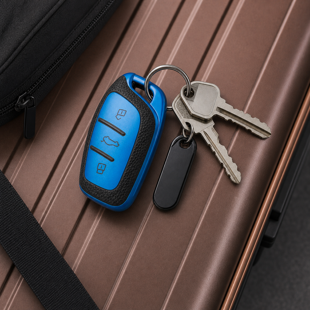 MG Type C key cover in a lifestyle setting