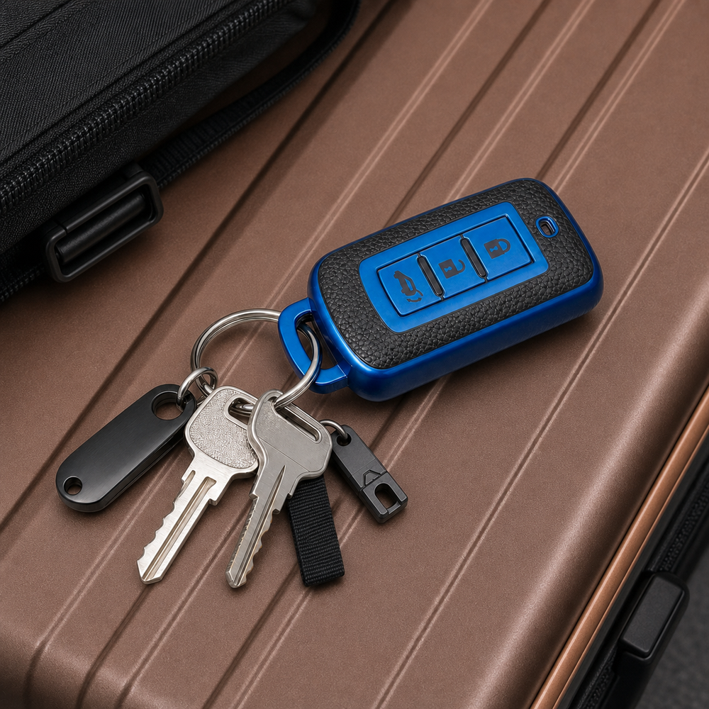 Mitsubishi Type C key cover in a lifestyle setting