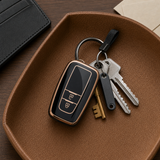 Toyota Type G key cover in a lifestyle setting