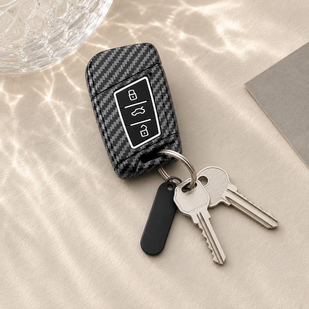 Cupra Type B key cover in a lifestyle setting