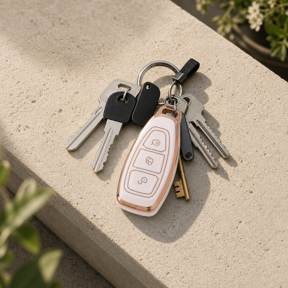 Ford Type C key cover in a lifestyle setting