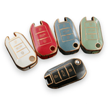 Peugeot Key Cover - Flip Key | 208, 308, 508, 2008, 3008 | Peugeot Key fob cover 5 colours
