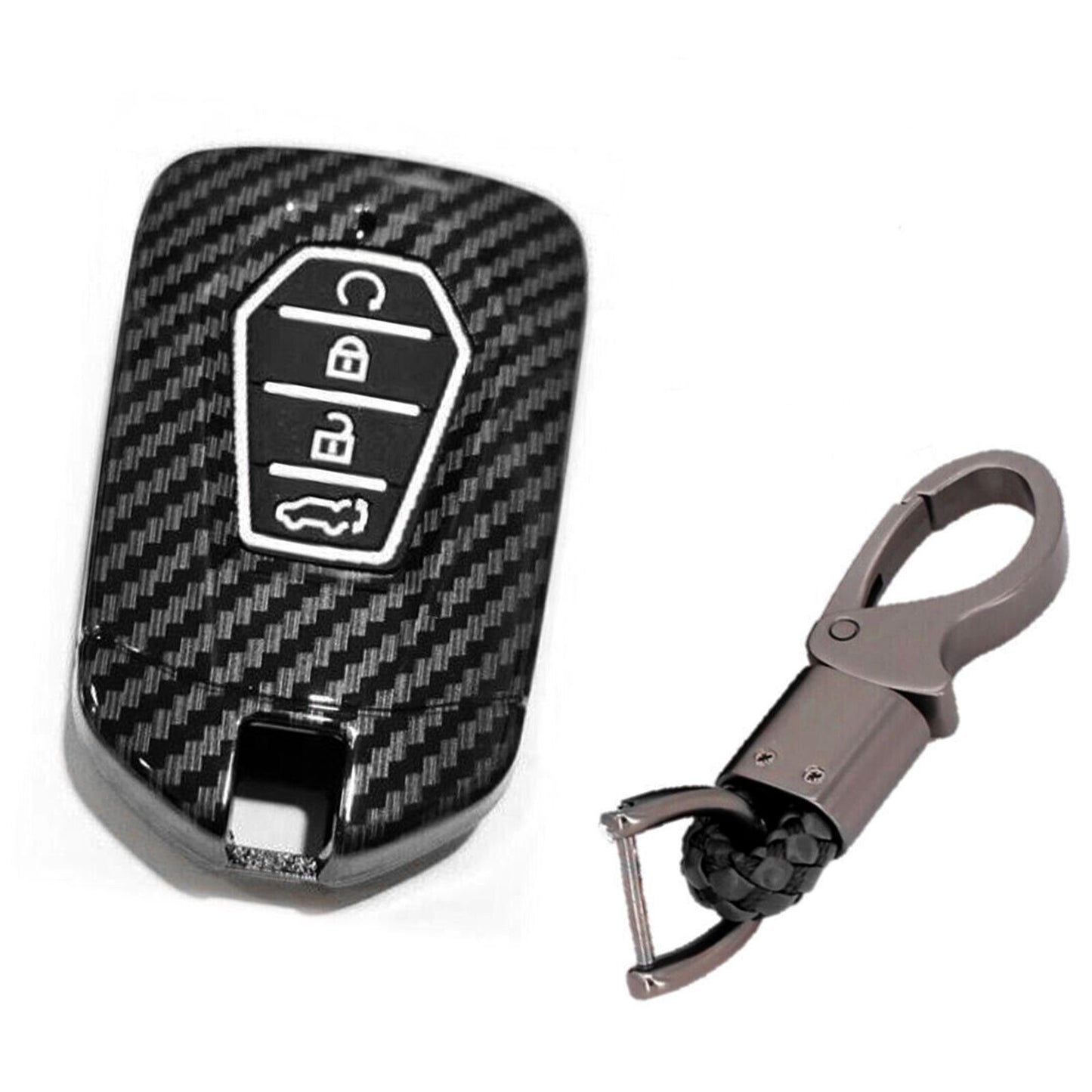 Isuzu & Mazda BT-50 Key cover for D-Max and MU-X - Carbon Fibre