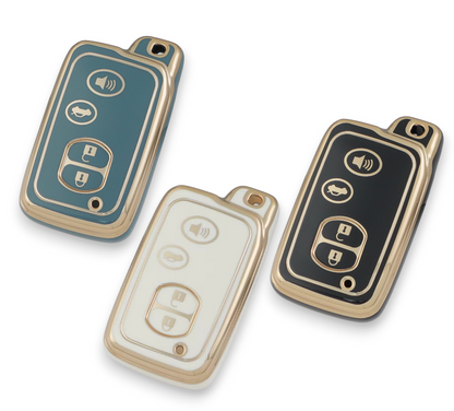 Toyota key cover - 4 button | Landcruiser, Prado, Camry, Kluger, Corolla, key cover