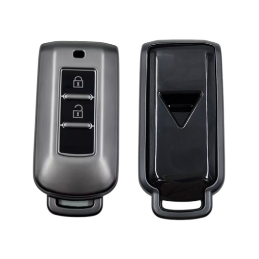 Mitsubishi key cover - Metallic | 2 or 3 button | Outlander, ASX, Lancer, Triton, Pajero key fob cover
