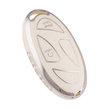 Hyundai key cover - silver trim| Kona, i30, Ioniq Car key accessories | key fob cover