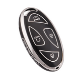 Hyundai key cover - silver trim| Kona, i30, Ioniq Car key accessories | key fob cover