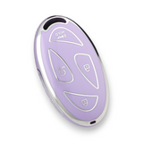 Hyundai key cover - silver trim| Kona, i30, Ioniq Car key accessories | key fob cover
