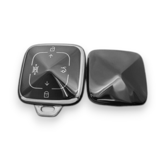 Zeekr Key Cover - silver trim | Zeekr X, 7X key fob case