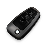 Ford and mazda key cover - Metallic | Focus, BT-50, Fiesta, Ranger, Mondeo flip key case keychain