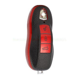 Porsche key fob cover red | Leather Design - 911, Cayenne, Macan, Panamera | porsche accessories - Keysleeves