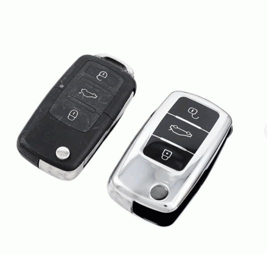 Volkswagen/Skoda car key cover | Key fob cover for VW Golf, Passat, Eos, Polo, Jetta, Caddy, Skoda Superb, Octavia