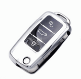 Volkswagen/Skoda car key cover | Key fob cover for VW Golf, Passat, Eos, Polo, Jetta, Caddy, Skoda Superb, Octavia