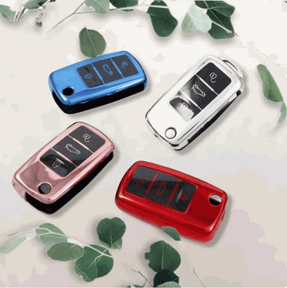 Volkswagen/Skoda car key cover | Key fob cover for VW Golf, Passat, Polo, Jetta, Caddy, Skoda Superb, Octavia