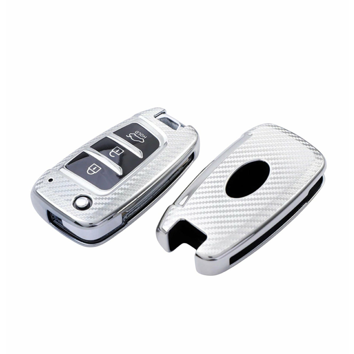 Hyundai key cover carbon fibre | i30, tucson, kona | Keysleeves car accessories