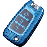 Hyundai key cover carbon fibre | i30, tucson, kona | Keysleeves car accessories