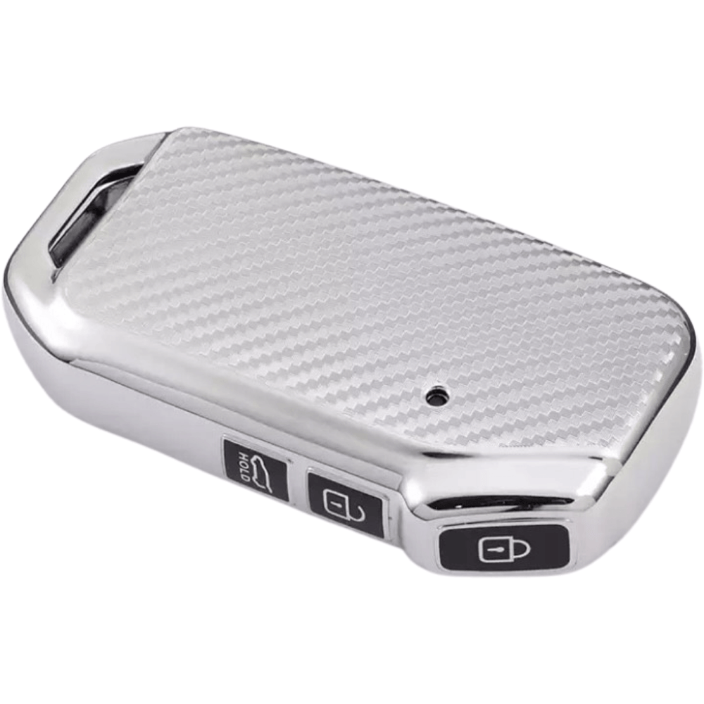 Kia key cover carbon fibre pattern | Cerato and sportage (2019+) Car key Cover | Kia Accessories - Keysleeves