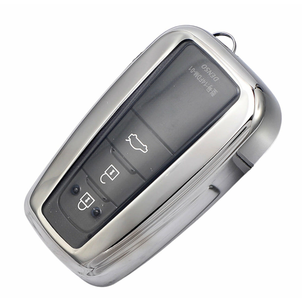 Toyota Key Cover silver | Camry, Corolla, RAV4 | Toyota Accessories - Keysleeves