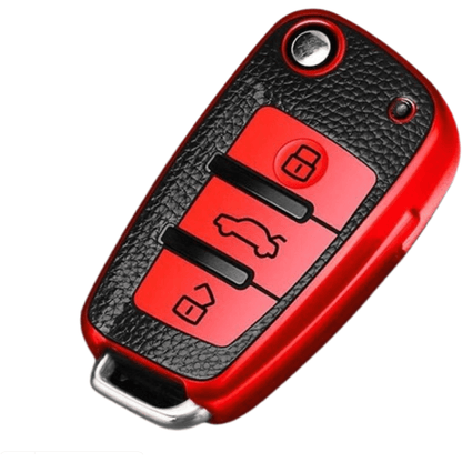 Audi key fob cover  - Red  | Keysleeves
