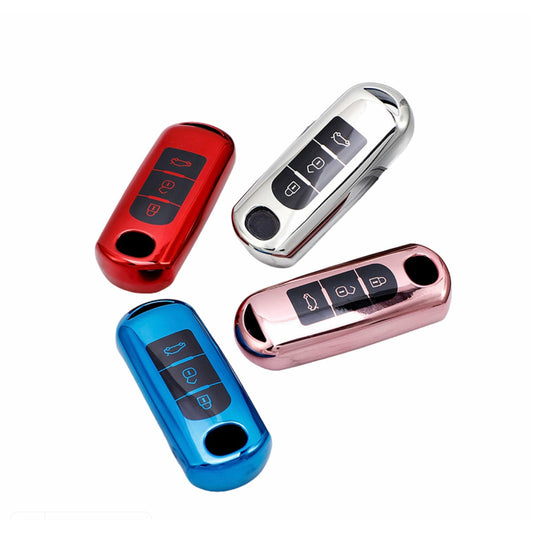 Mazda Key cover | Mazda 2, 3, 6, CX-3, CX-5 (3-button) car key cover | Mazda Accessories - Keysleeves